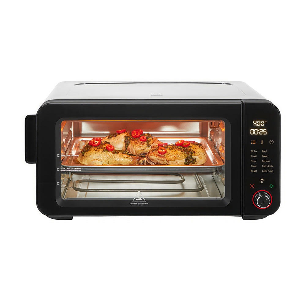 6-Slice Air Fryer Toaster Oven, 10-in-1 with InstantHeat Technology