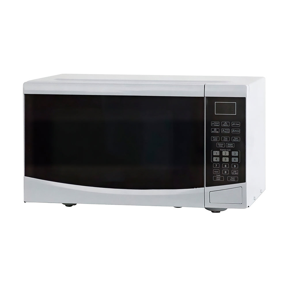 900W Microwave Oven, 0.9 Cu Ft, 10 Power Levels & 6 Pre-Set Functions
