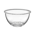Beaded Glass Fruit Serve Salad Bowl