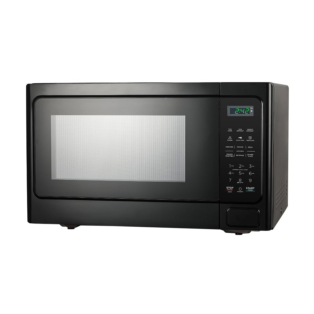 1000W Microwave with 10 Power Levels, Digital Controls, Timer, White