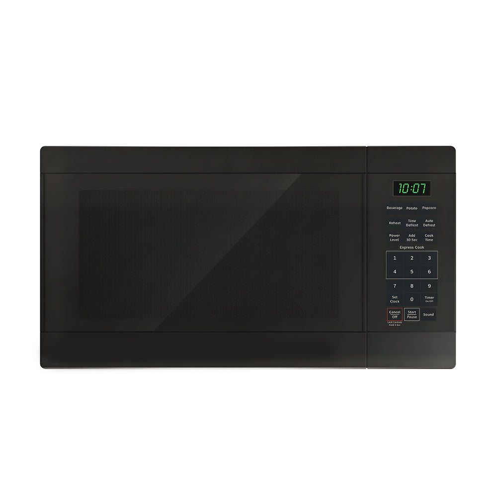 0.7 Cu Ft White Microwave Oven with Auto Defrost & Instant On