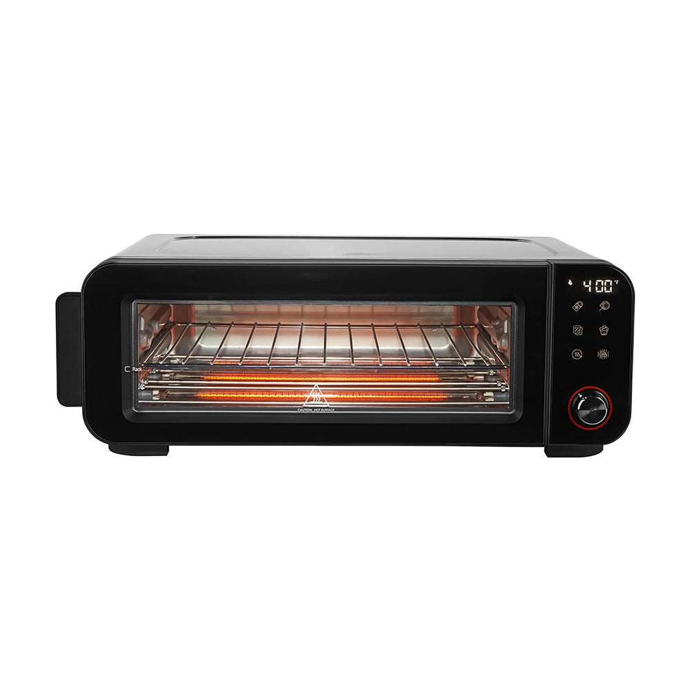 6-Slice Air Fryer Toaster Oven, 10-in-1 with InstantHeat Technology