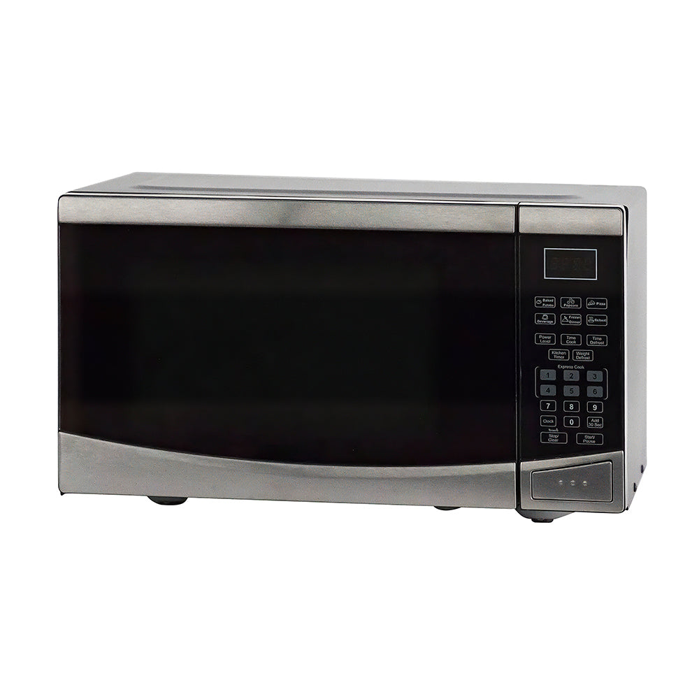 900W Microwave Oven, 0.9 Cu Ft, 10 Power Levels & 6 Pre-Set Functions