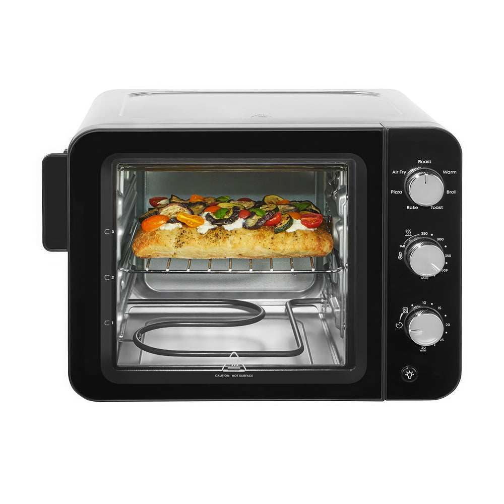 6-Slice Air Fryer Toaster Oven, 10-in-1 with InstantHeat Technology